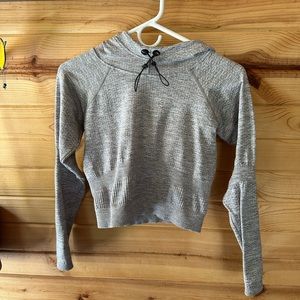 Balance Athletica cropped workout hoodie